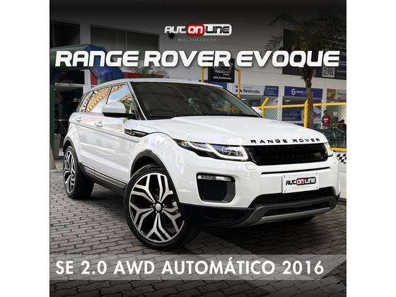 LAND ROVER RANGE ROVER EVOQUE 2.0 SE 4WD 16V GASOLINA 4P AUTOMÁTICO LAND ROVER RANGE ROVER EVOQUE 2.0 SE 4WD 16V GASOLINA 4P AUTOMÁTICO